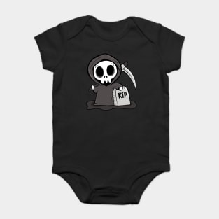 Grim Reaper Baby Bodysuit